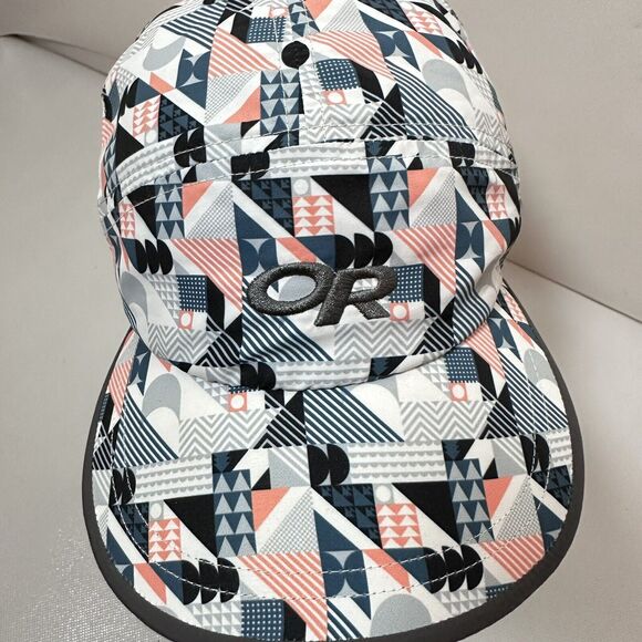 OR Outdoor Research Sun Runner 5 Panel Hat Geo Mesh Adjustable Cap UPF 30 - Picture 2 of 6